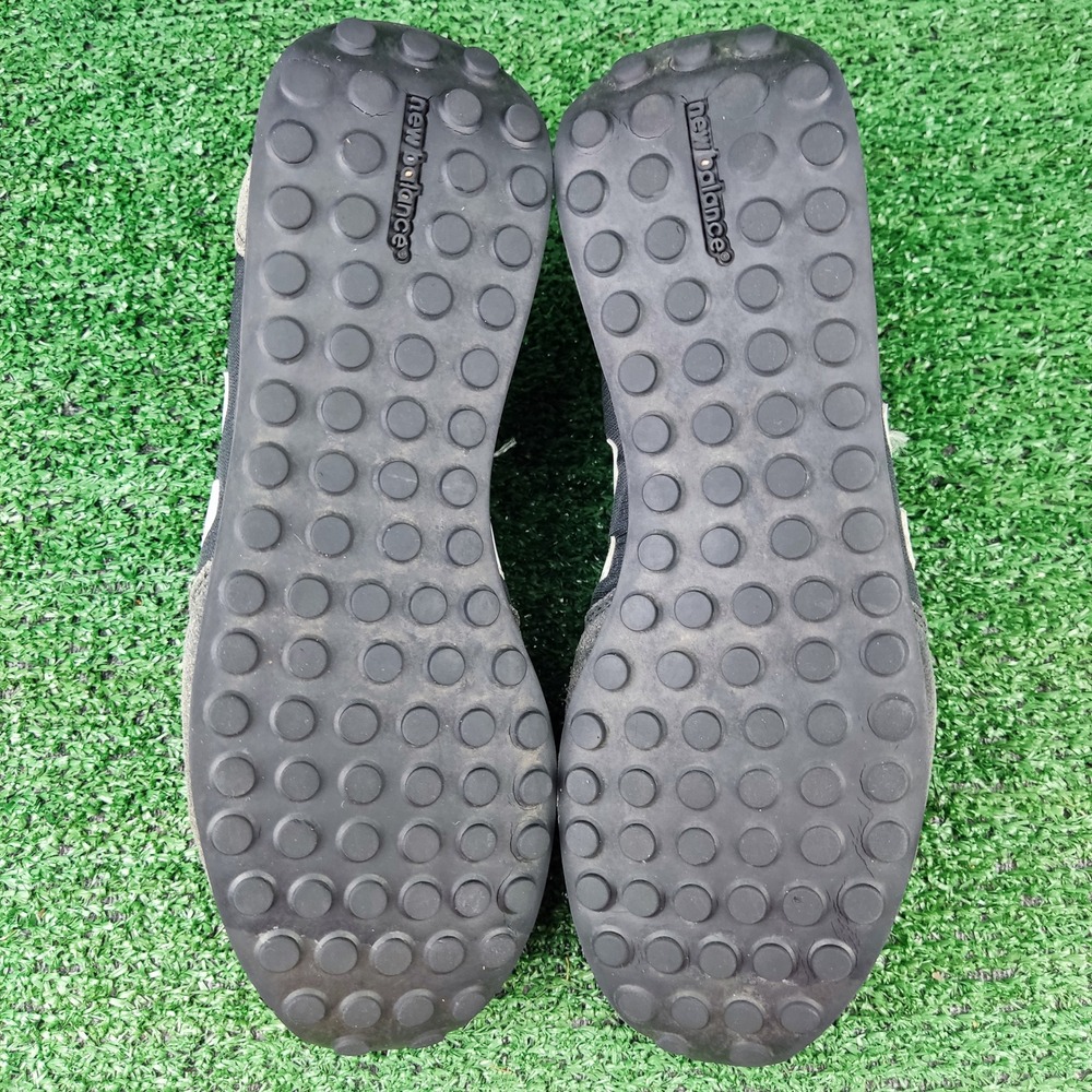 New Balance Sneakers Womens 9 Black WL410DSC 410 Plaid Ripstop Suede Retro Shoes - Picture 6 of 8
